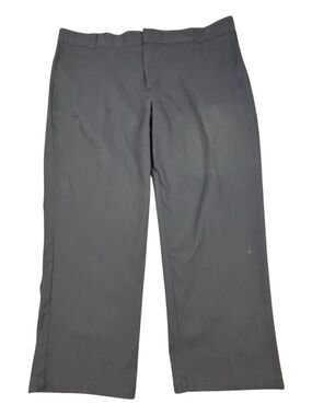 Dickies 874 Flex Pants Mens 46x30 Blue Work Uniform Original Fit Chino Trousers